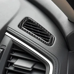 For Honda Civic 10th Gen 2016 - 2019 Car Carbon Fiber Center Control Panel Dashboard Outlet Cover Trim Car accessories
