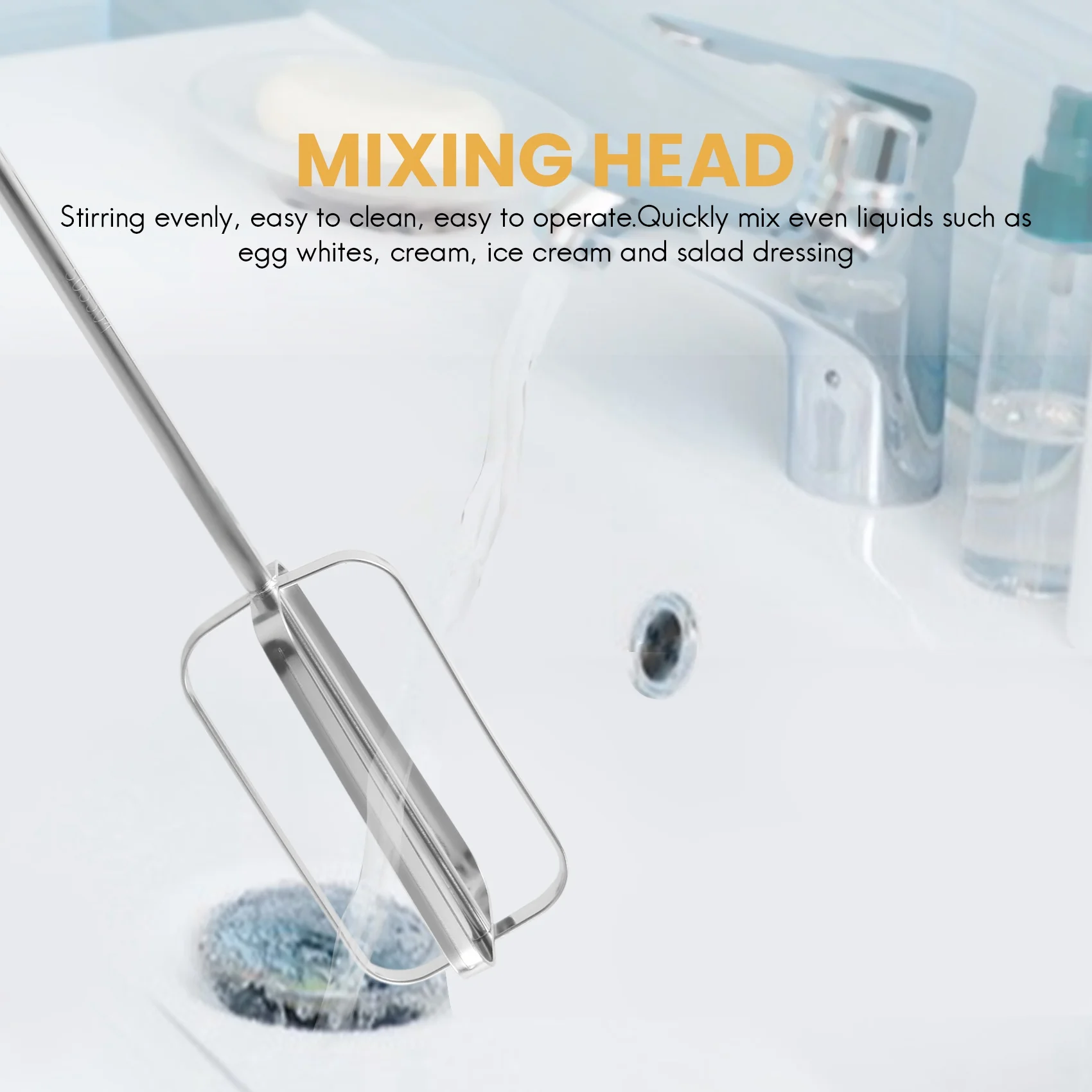 Egg Beater/Beater Whisk for HM520/ Handheld Mixer Electric Mixer Replacement Attachment