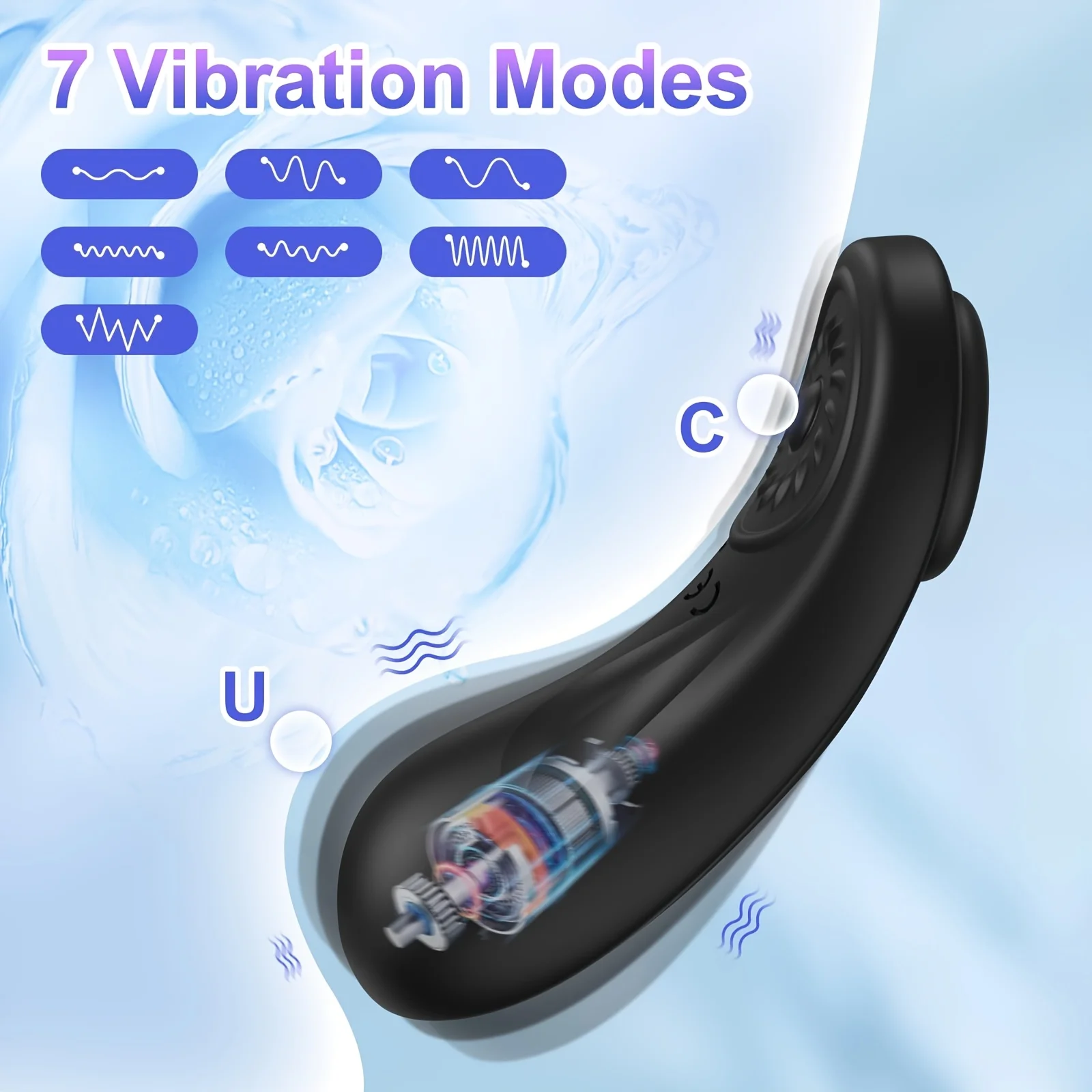 Wearable clitoral vibrator with magnetic clip, adult sex toy app control vibrating panties clit stimulator for women couples - Image 3