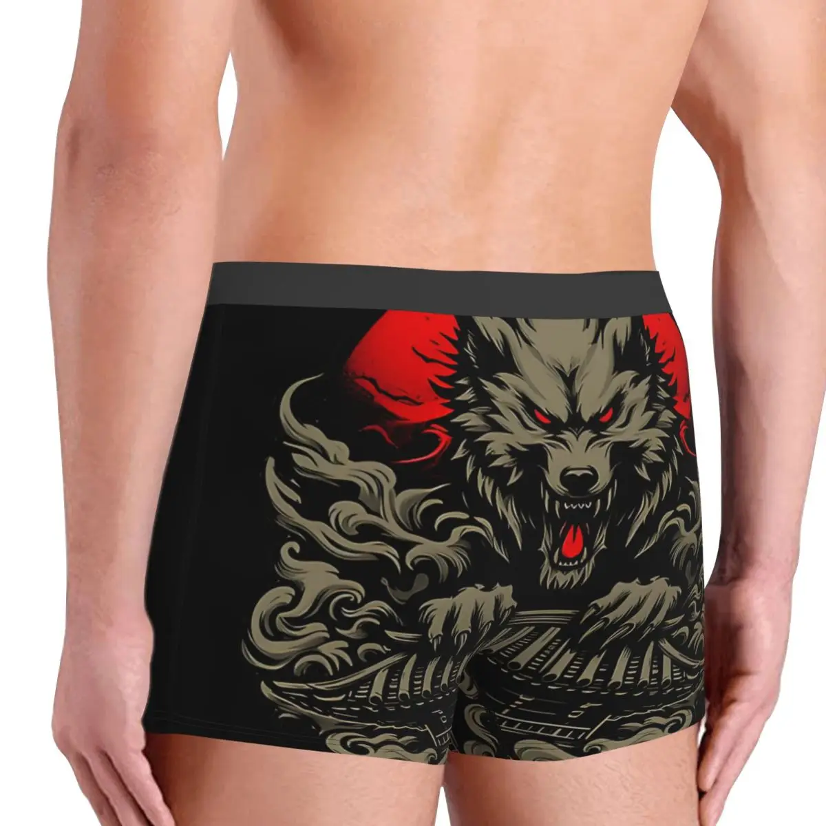 GungFu Monkey Wukong Black Myth Wukong Game Underpants Homme Panties Men's Underwear Sexy Shorts Boxer Briefs