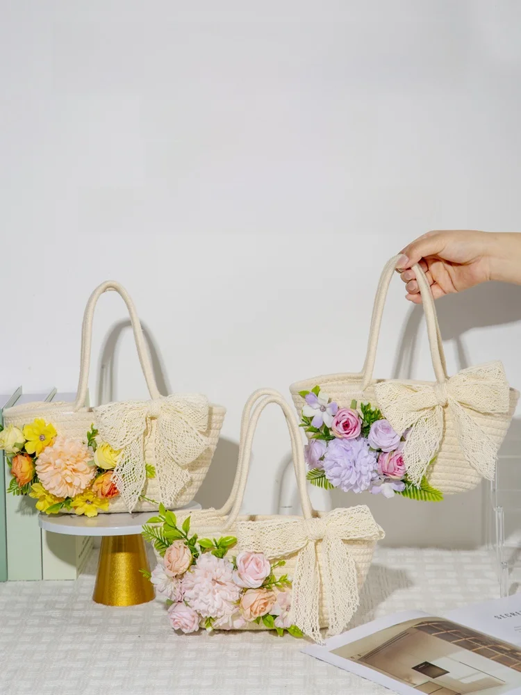 kit-de-materiais-diy-para-bolsa-de-palha-artesanal-com-buque-de-flores-artificiais-e-arte-floral-para-atividade-de-tecelage