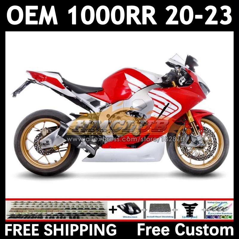 OEM Kit For HONDA CBR 1000RR 1000 CBR1000 RR CC 80No.61 CBR1000RR 20 21 21 23 2020 2021 2022 2023 Injection Fairing red silver