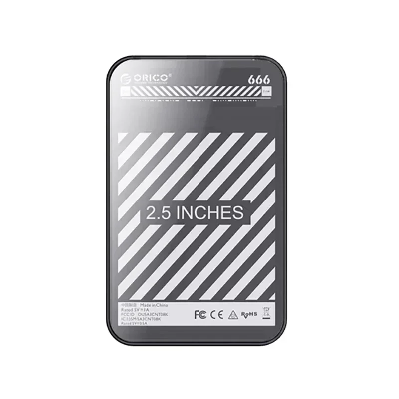 ORICO 2.5 cal obudowa dysku twardego USB3.0 SATA 5Gbps typ-C zewnętrzny przenośna pamięć masowa obudowa HDD do PC Laptop Notebook dysk twardy — zdjęcie produktu 7