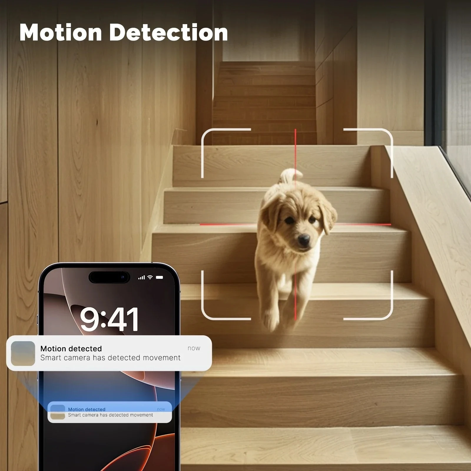 8MP WiFi IP Camera Dual Lens Security with Adjustable Bracket Wireless Surveillance Cameras Onvif 10X Zoom Baby Monitor Mini Cam