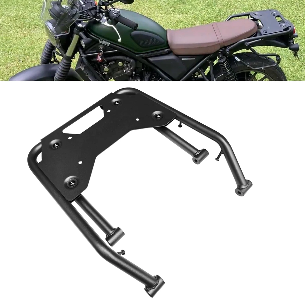 

Black Rear Carrier Luggage Rack Fits Honda SCL500