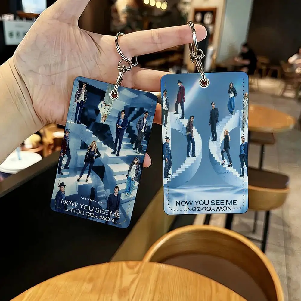 Film Now You See Me Now You Don't Kartenhalter Schlüsselanhänger Schlüsselanhänger Türschloss Zugang Schutzhülle als Sicherheitsgeschenk