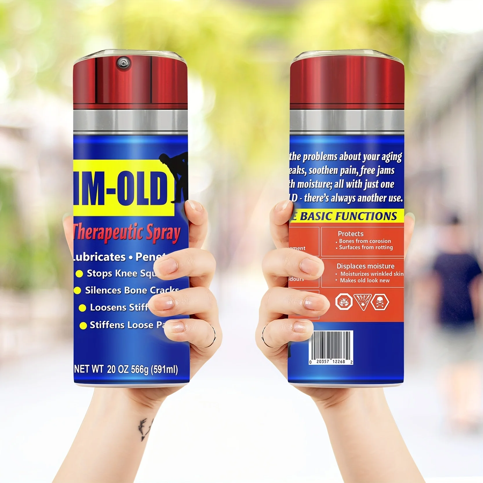 1 قطعة ، زجاجة بخاخ مضحكة نمط IM قديم بهلوان مع غطاء وقش ، زجاجة مياه من الفولاذ المقاوم للصدأ 20 أونصة ، مياه مستقيمة معزولة #4