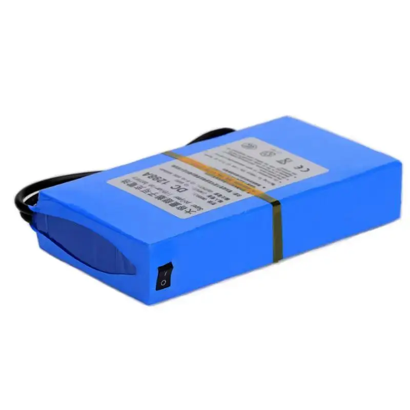 DC12980 12V 9800MAH Battery High Quality Rechargeable Portable Lithium-ion Battery DC 12V 9800mAh DC1298A With US/EU Plug