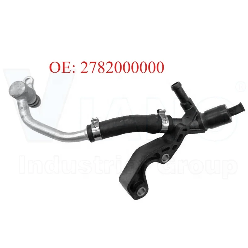 For Mercedes-Benz GLS X166 GL X166 M278 Coolant Pipe 2782000000 Turbocharger Coolant Pipe 2782002551, 2782001000