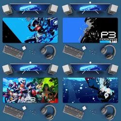 Game Persona 3 ricarica P3RE Mousepad Office tappetino per Mouse grande tappetini per tastiera gioco per Computer in gomma per PC tappetino per Mouse antiscivolo grande