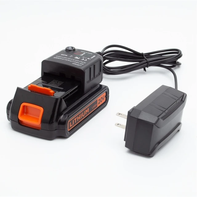 Li ion Battery Charger For Black decker 10.8v 14.4v 20v Serise Lbxr20 Electric Drill Screwdriver Tool Battery Accessory Power Tool Accessories AliExpress