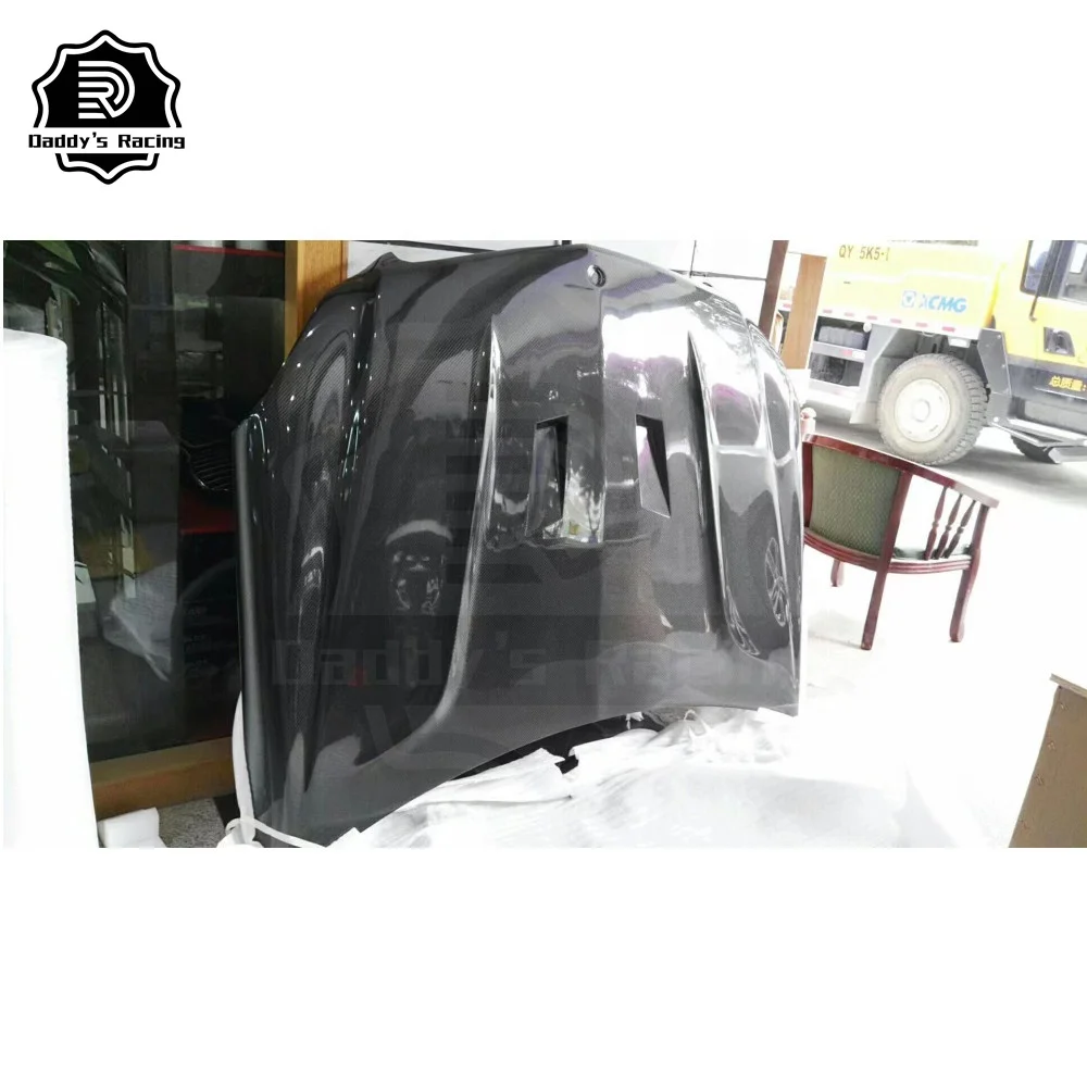 Carbon Fiber Front Hood Fit For Benz C-Class AMG W204 C63 2012-2014 Black S Style Bonnet High Quality