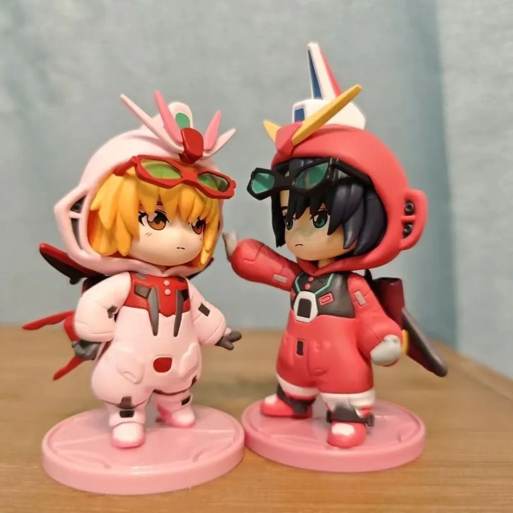 2025 Product Gundam Seed Destiny Pajama Doll Costume Series Gundam Blind Box Figurine Anime Peripheral Model Desktop Decoration