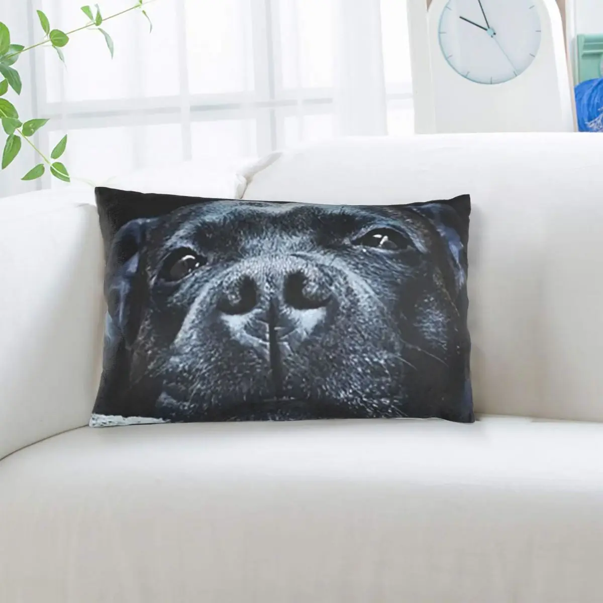 Staffordshire Bull Terrier Rectangle Pillowcase Cushion Cover Decorative Bedroom Bed Home Comfort Throw Pillow