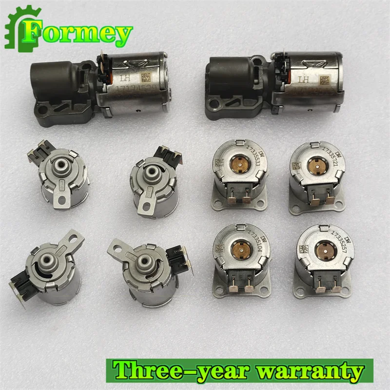 DQ250 02E DSG 6-Speed Transmission Valve Solenoids Kits 02E325025AJ 02E321371E For A3 Q3 Seat Touran Golf Passat