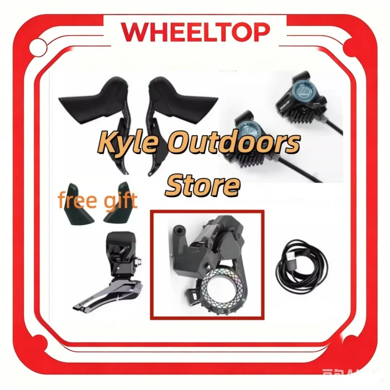 WHEELTOP EDS TX groupset, disc brake, ceramic pulley, max 36T