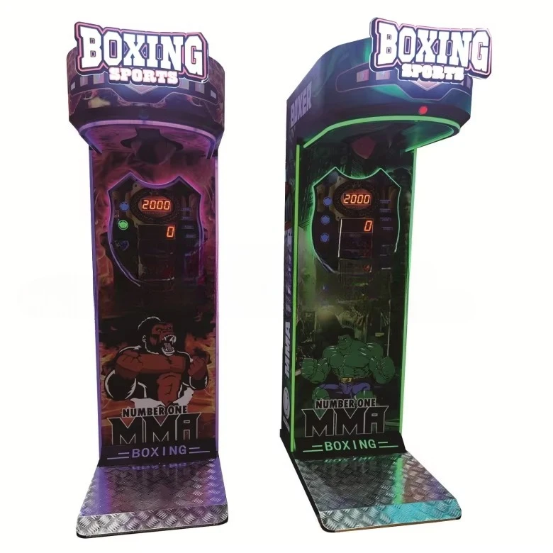 

Boxing Champion Arcade Street Amusement Coin Operated Games Electronic Boxing Sports Punching Bag Vending Machine Price