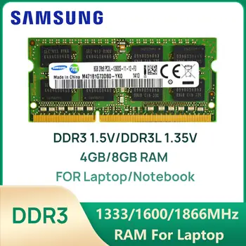 Paměť pro notebooky Samsung DDR3 1,5V /DDR3L 1,35V 1333 1600 1866 MT/s MHz 4GB 8GB RAM 204pin SO-DIMM Memory Stick pro notebooky 8 nejlepší prodej 1x16GB ddr3 - №3