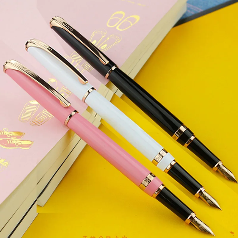 HERO H701 10K Gold Nib Fountain Pen Fine 0.5mm Ink Pen Business Office Supplies Gift Student Practice Calligraphy Stationery