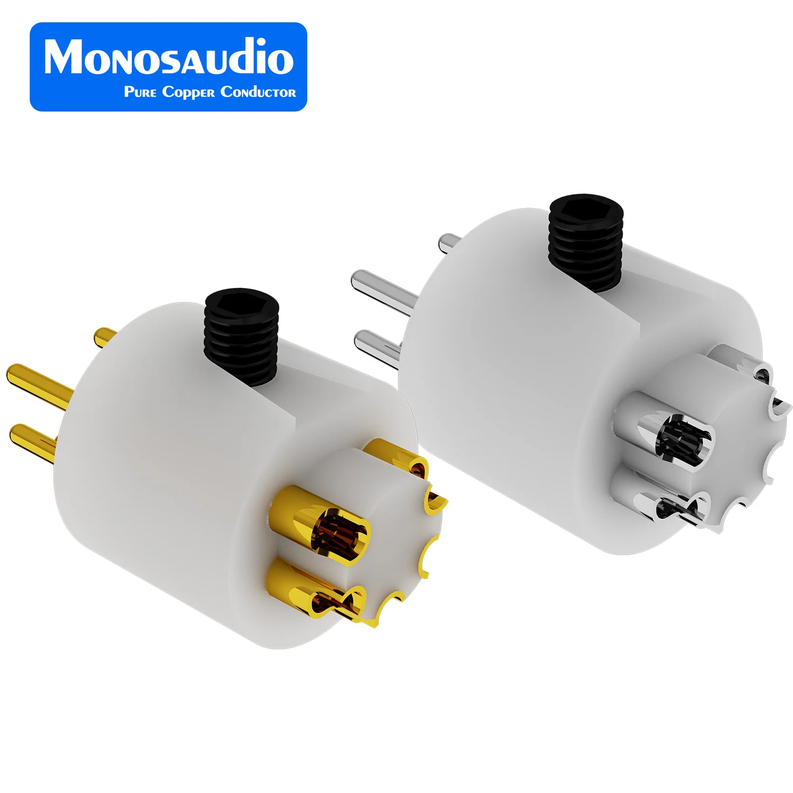 Monosaudio DI92G Plattenspieler 5pin Stecker 24k vergoldet Messing Stecker LP Hifi Recorder Tonearm Tone Arm Stecker Vinyl DIY Jack – Detail 1