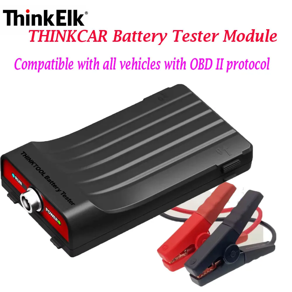 

THINKCAR ThinkTool Battery Tester Module 12V Lead-Acid Starter Battery & 12V/24V Support detecting battery voltage