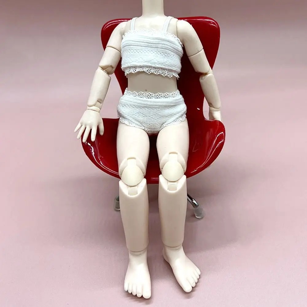 Miniatuurmeubilair Poppenhuisstoelen Simulatie Veelkleurige Ministoel Vrijetijdsstoel 1/6 Schaal Plastic Eierstoel BJD Blyth