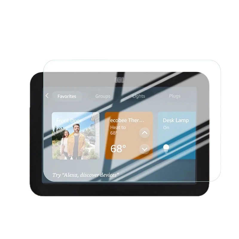 

Защитное стекло 2.5D для Amazon Echo Show 11 2025, защитная пленка для экрана Amazon Echo Show 11, переднее защитное стекло