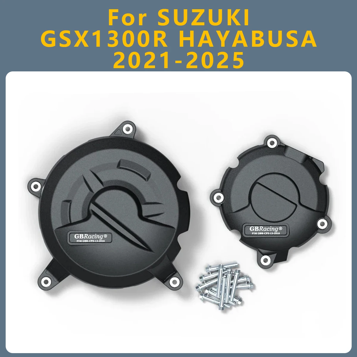 

Motorcycle Engine Cover Clutch Cover Protection Set Accessories For SUZUKI GSX1300R GSX 1300R GSX-1300R HAYABUSA 2021-2025