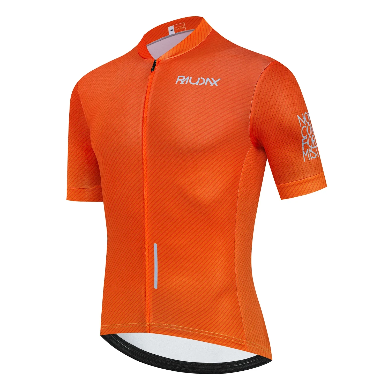 Männer orange Rad trikot MTB Maillot Fahrrad hemd Downhill Trikot hochwertige Pro Team Raudax Tricota Mountainbike Kleidung