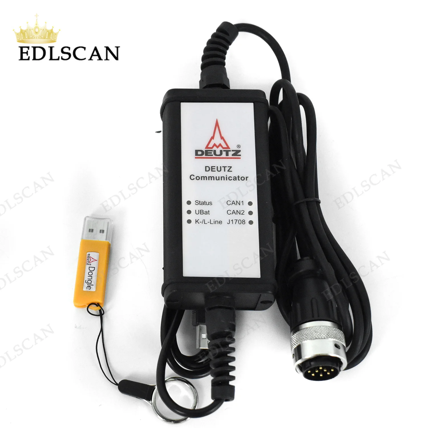 For Deutz Diagnostic kit SerDia 2010 controllers DECOM Scanner  programming tool [2021] LEVEL 4-6 CAN, K/L-Line