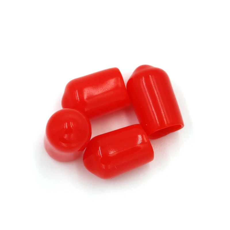 50PCS SMA Nuts 50PCS SMA Red Dust Cap Match For SMA Connector SMA Adapter
