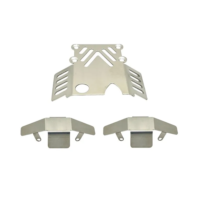 ل MJX 1/12 H12Y H12Y + H12P التحكم عن بعد ترقية السيارة الملحقات غير المدمرة تركيب 304 الهيكل درع