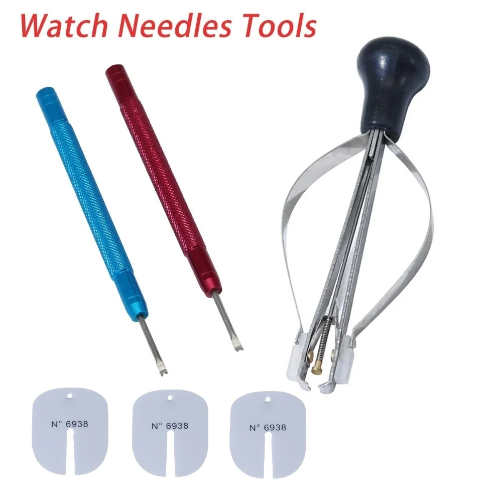 1-3Pcs Watch Hands Remover Presser Watch Needles Picker Puller Fitting Removal Tool Watchmaker Watch Repair Tool Accessories Kit