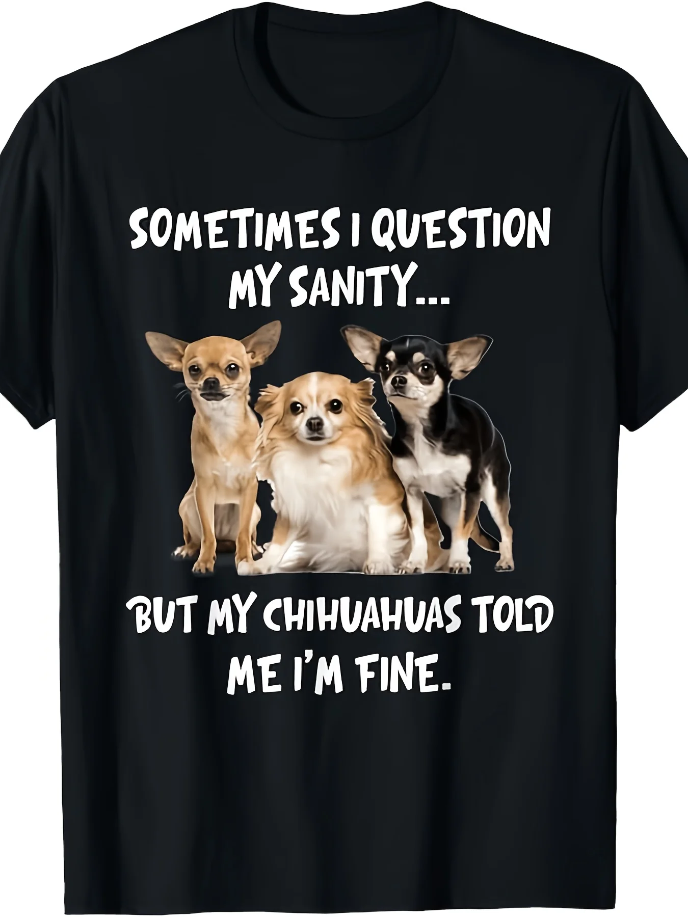 Men's Funny Chihuahua T-Shirt - 
