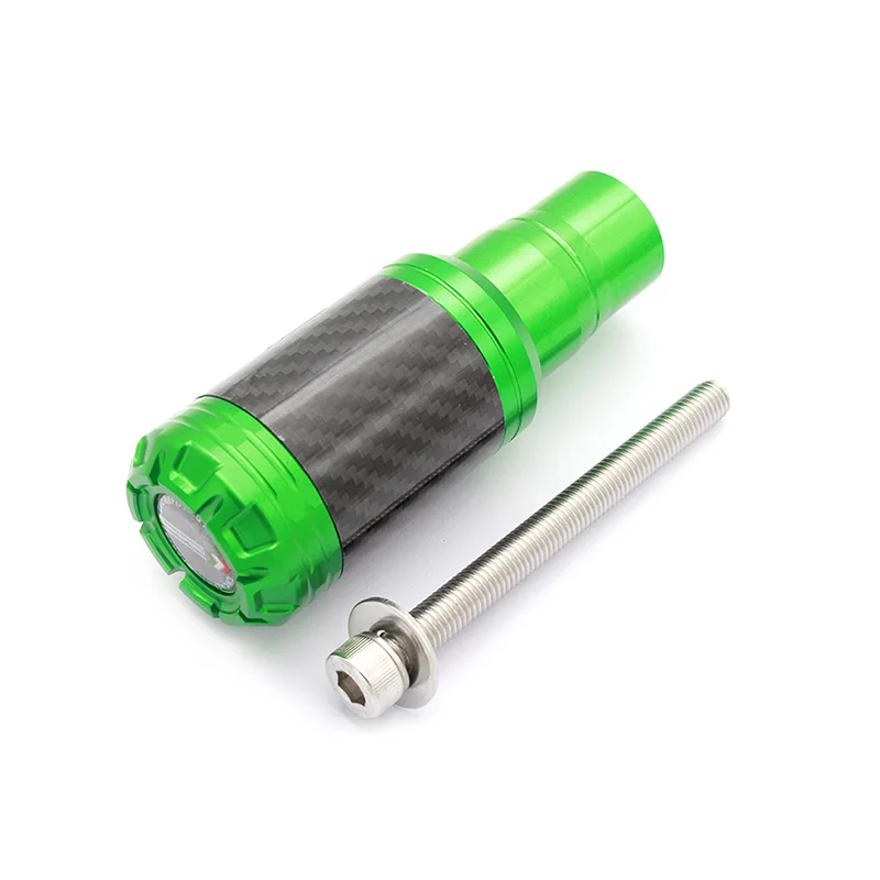 

For KAWASAKI Z800 Z750R NINJA 250 Ninja300 NINJA650 Versys 650 1000 Rear Exhaust Falling Protection Crash Carbon Fiber Surface