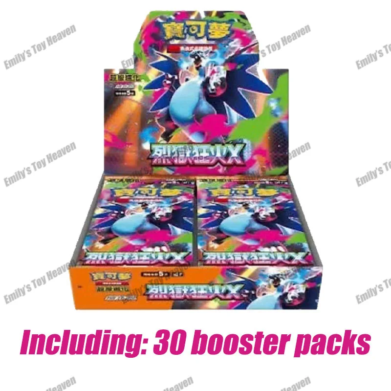 En Stock nouveau 100% Original chinois traditionnel MEGA Vol.2 série Inferno X PTCG cartes M2 Booster boîte jeu de cartes à collectionner