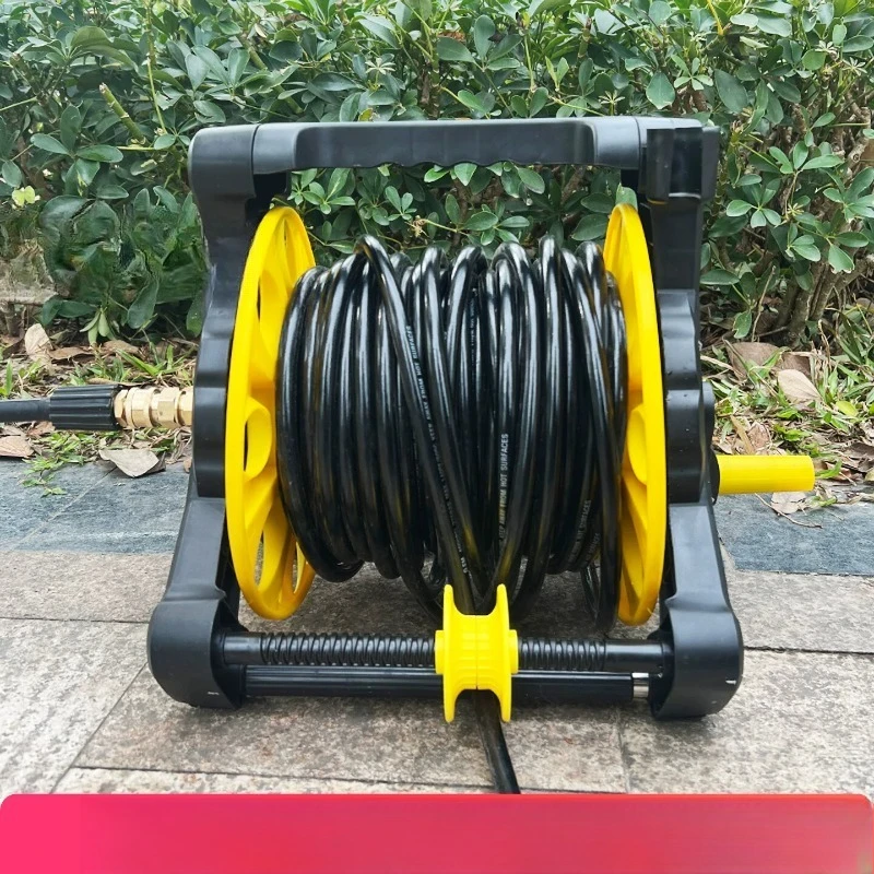 Car Washing Machine, High Pressure Water Pipe Reel, Storage Rack, Automatic Pipe Discharge, Steel Wire Explosion-proof  Cleaning