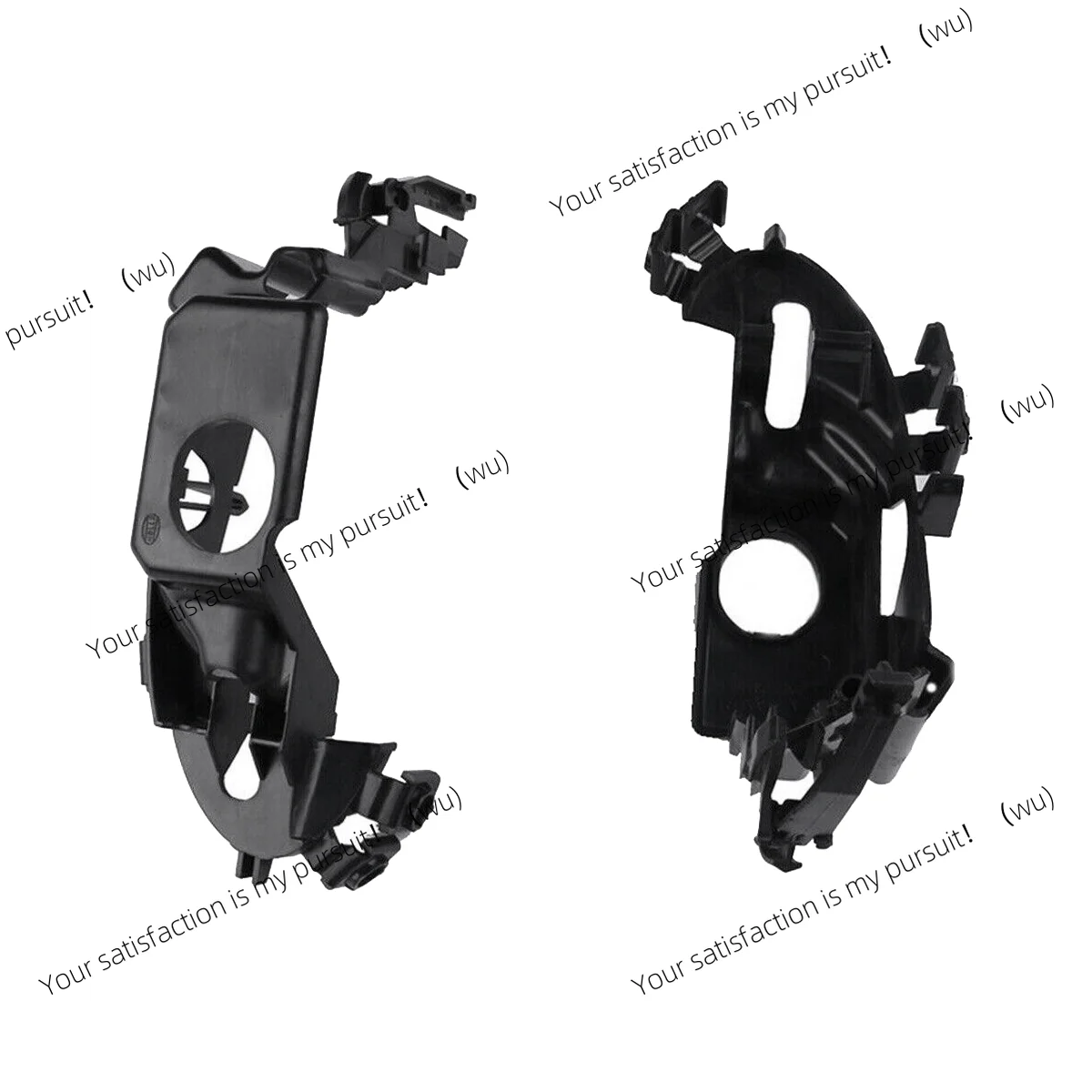 1Pair Front Left+Right Fog Light Lamp Bracket Frame for Mercedes Benz W163 ML320 ML500 ML350 02-05