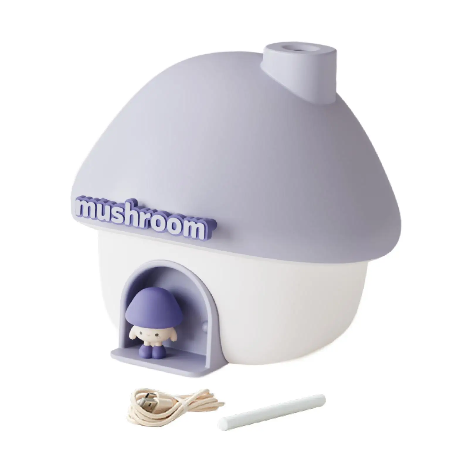 Mushroom House Humidifier Lamp Essential Oil Diffuser for Office Study Room