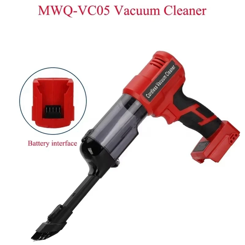 18V Battery Cordless Vacuum Cleaner with Brushless Motor Handheld Electric Vacuum Cleaner For Home