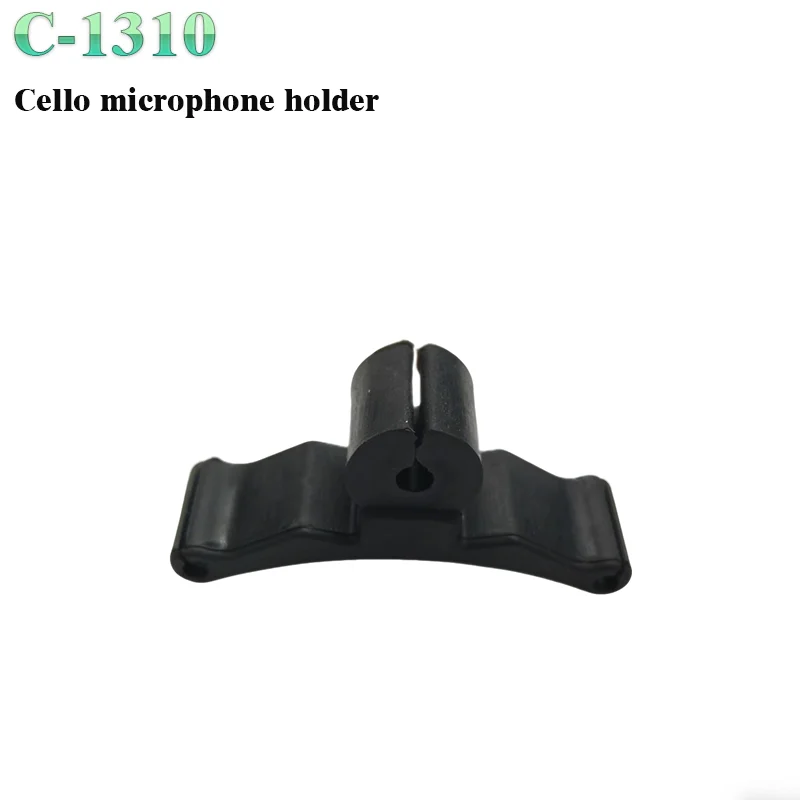 Cello Violin Microphone Holder Robber Material String Hanging Clip Instrument Microphone Braket for Bass