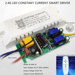 Controllo APP LED driver LY 2.4G trasformatore intelligente remoto (8-24W)X2 (40-60W)X2 3PH per lampadario intercambiabile a colori dimmerabile