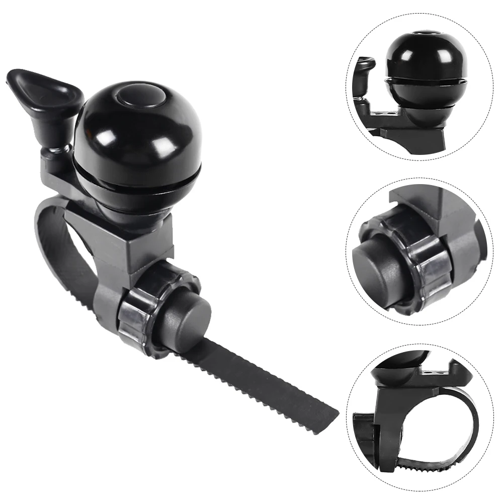 

1pc Lovely Kids Bike Bell Removable Loud Crisp Ring Scooter Handlebar Bell Durable Copper Plastic Mountain Road Bike Sound