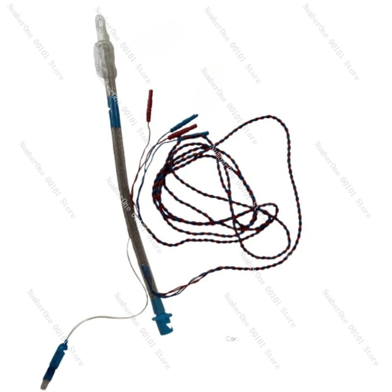 

Factory supply neuromonitoring arc-shaped EMG laryngeal electrode with cuff for thyroid surgery