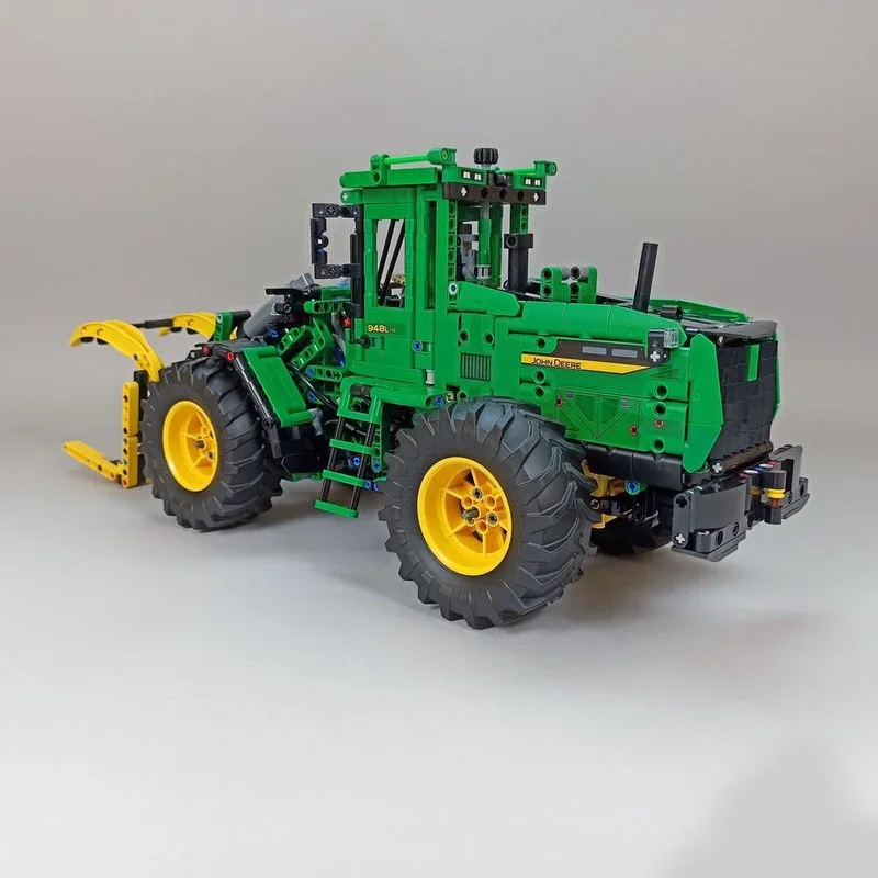 1435pcs MOC Log Loader Technical Model Building Blocks Architecture DIY Assemble Festival Gifts Creative Idea Toys Education