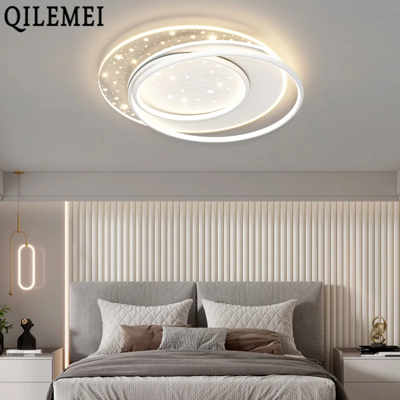 Morden Led Ceiling Lamp For Bedroom Living Room Kitchen Dining Table Corridor Aisle Balcon Remote Control Ceiling Light