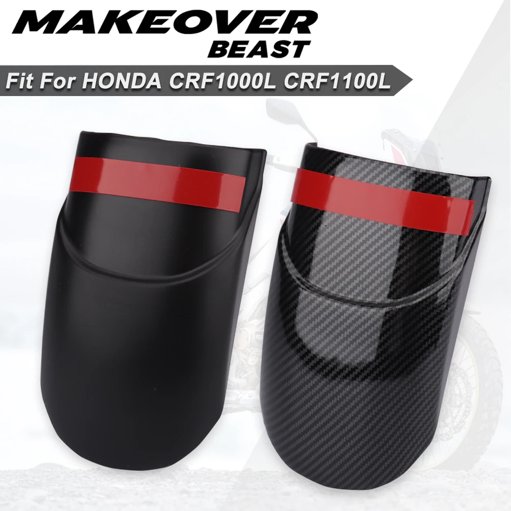 

africa twin CRF1000L Motorcycle ABS plastic Front Fender Extension FOR Honda CRF1100L 2016-2022 Mudguard Cement splash proof
