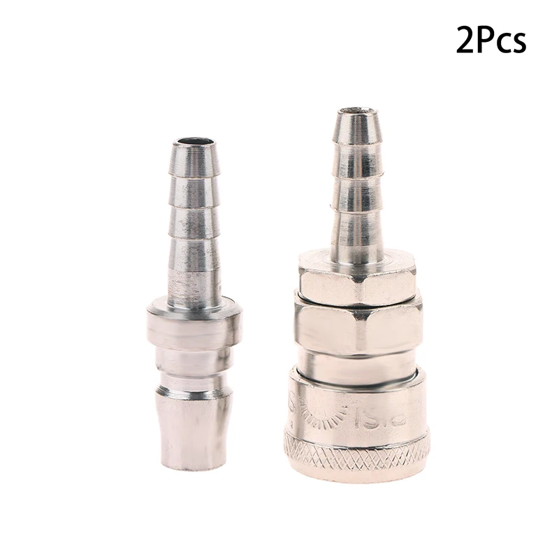 2pcs Pneumatic Fitting C Type Quick Coupling Connector Coupler For 8mm Compressor PH20+SH20