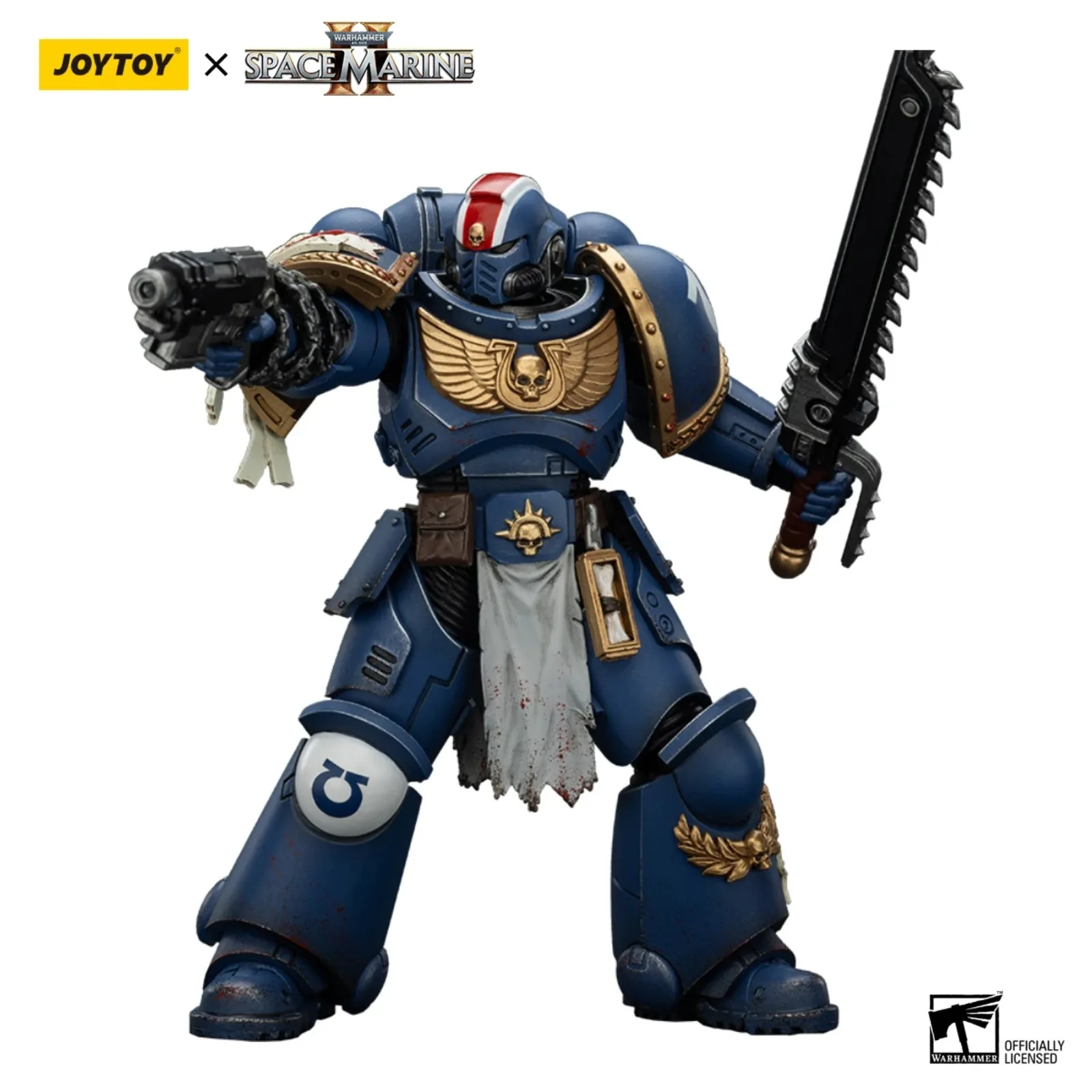 조이토이 워해머 40k 1/18 액션 피규어 울트라마린 중위 티투스 컬렉터 에디션 애니메이션 군사 모델
