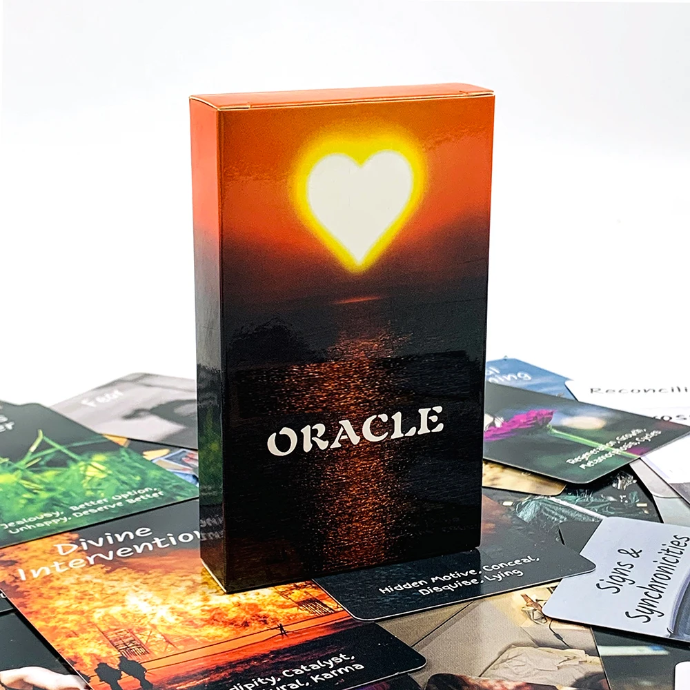 

НОВЫЕ изысканные карты Oracle, 54 карты, английская версия, настольная игра для гадания Oracle Deck для вас и ваш любовник, подарки на годовщину